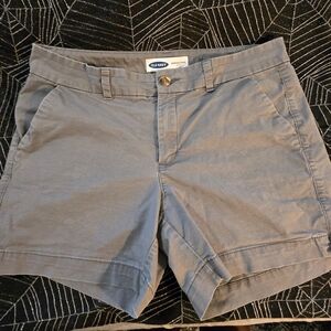Old Navy Flat Front Shorts in Gray